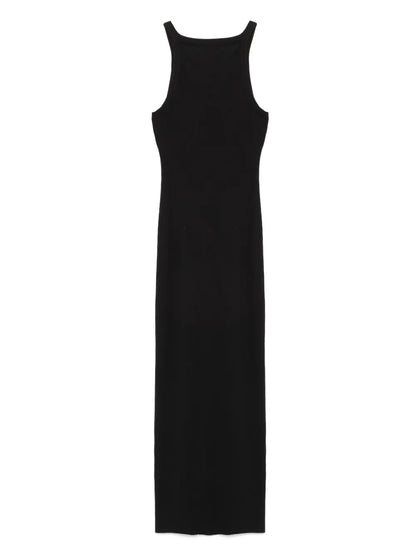 Ribbed Maxi Dress