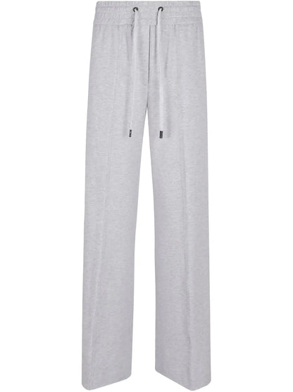 Drawstring Wide-Leg Trousers