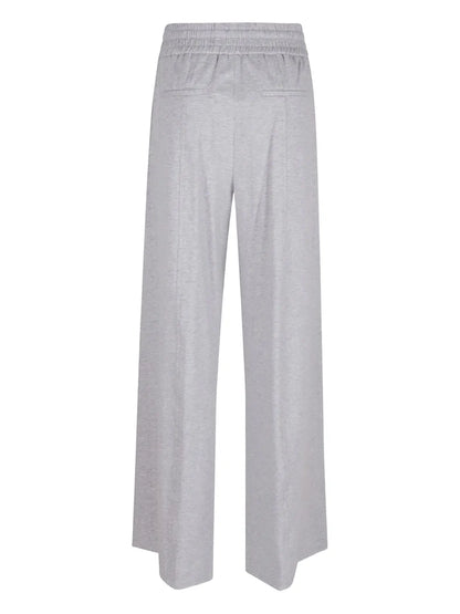 Drawstring Wide-Leg Trousers