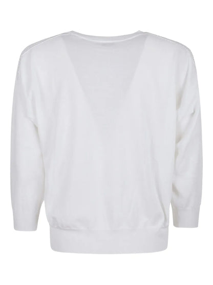 Dropped-Shoulder Sweater