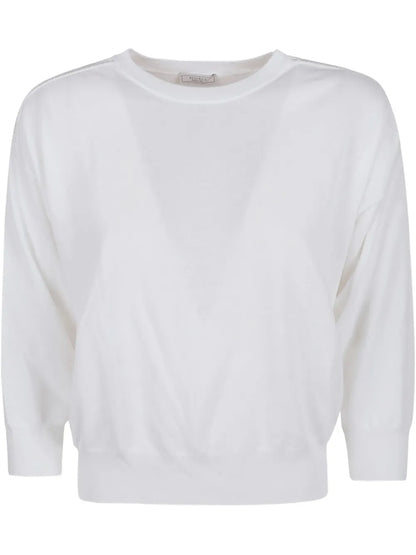 Dropped-Shoulder Sweater