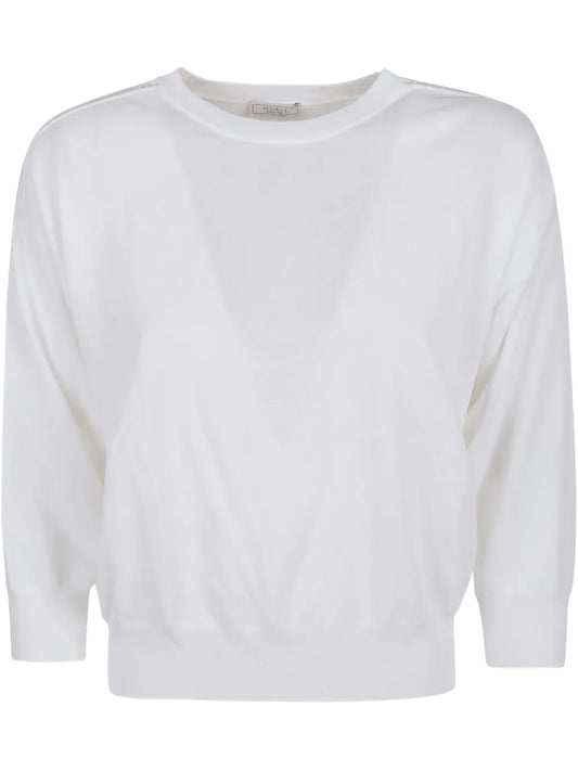 Dropped-Shoulder Sweater