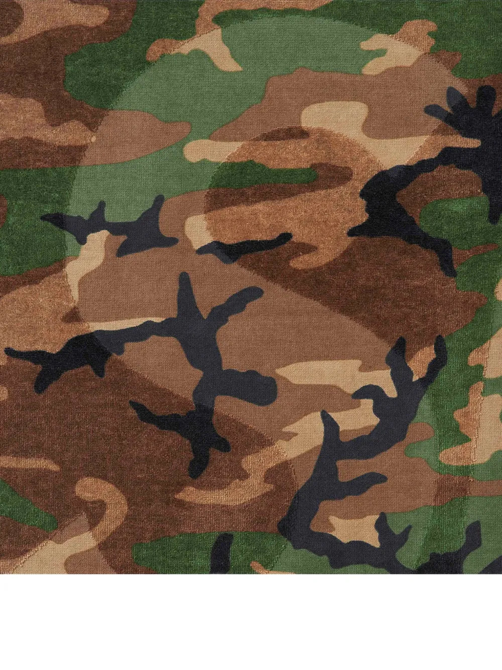 Tonal Logo "Ss24 - Woodland Camo" Towel