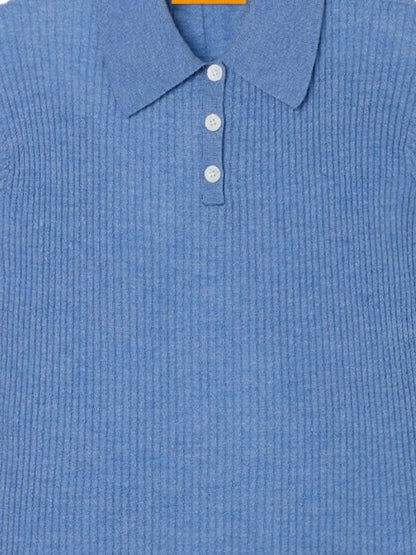 Cashmere Polo Top