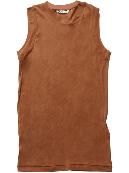 Ribbed Sheer Tank Top