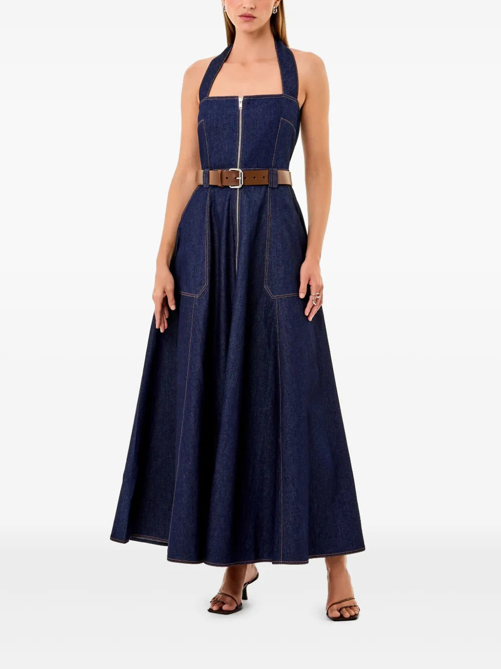 Anastasia Halter Midi Dress