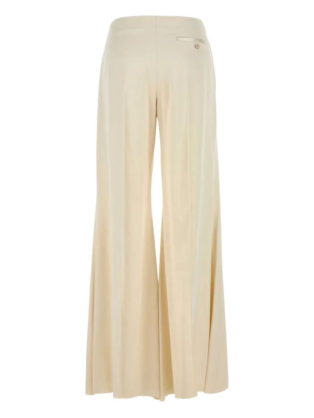 Satin Wide-Leg Trousers