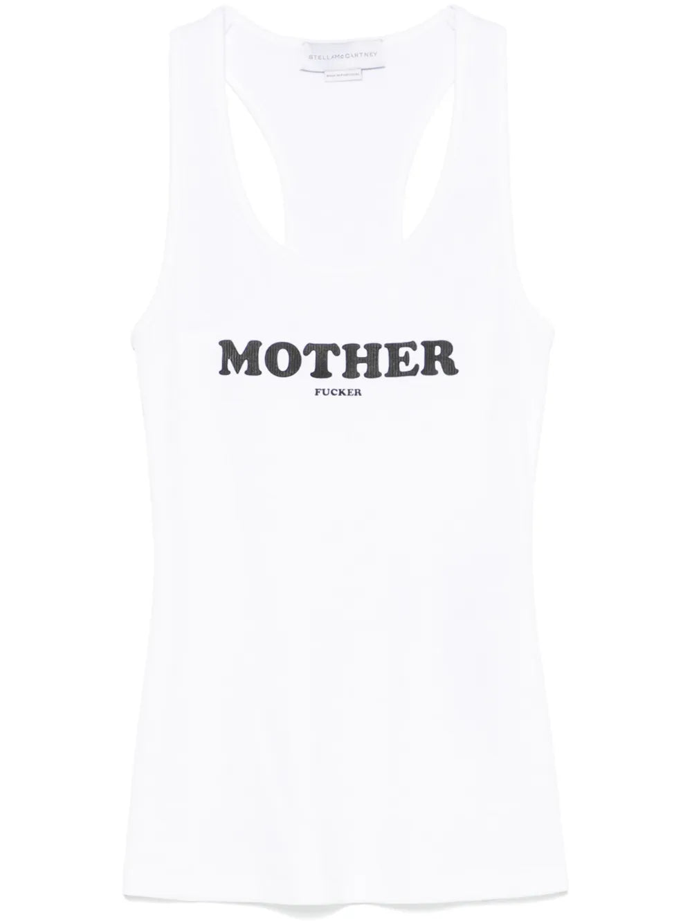 Slogan-Print Tank Top