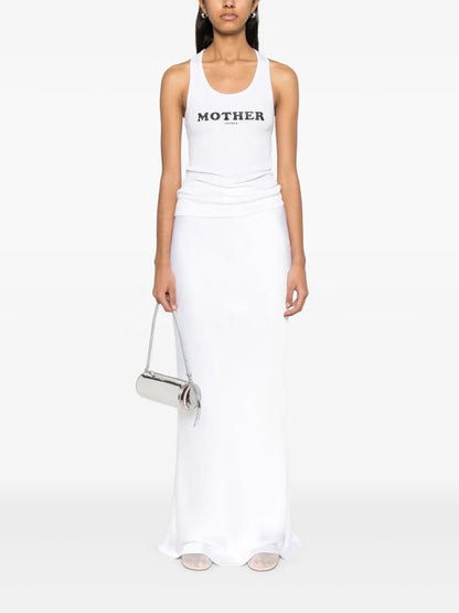 Slogan-Print Tank Top
