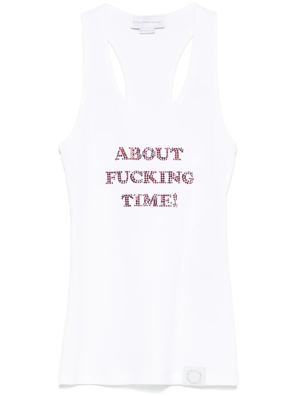 Crystal-Embellished Tank Top