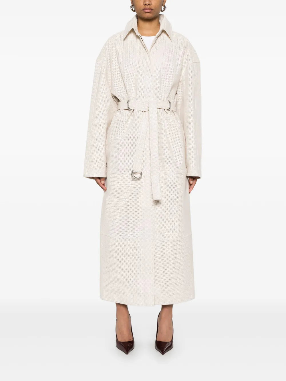 Perforated Coat