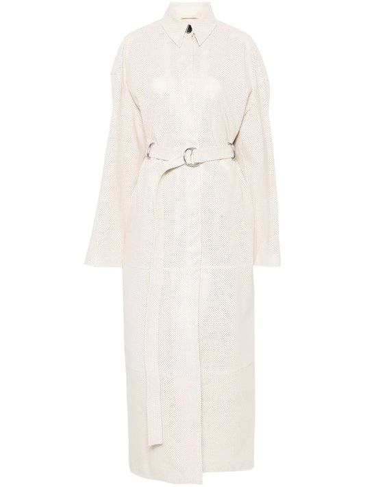 Perforated Coat