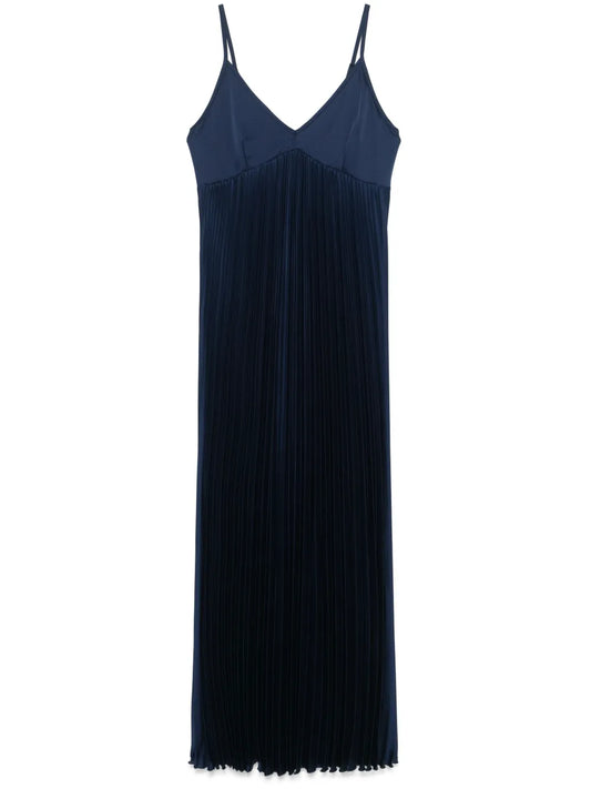 Pleated Maxi Dress