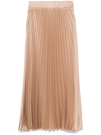 Pleated Midi Skirt