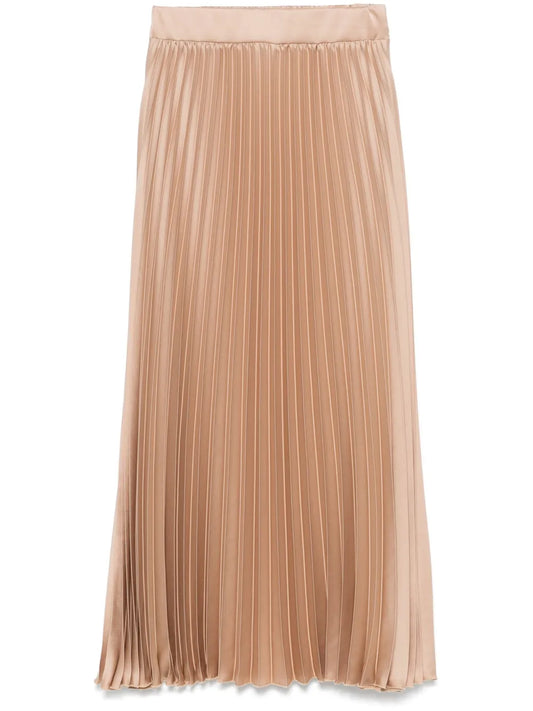 Pleated Midi Skirt