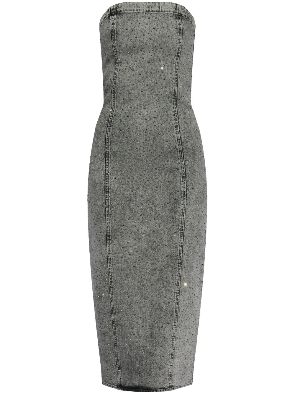 Denim Midi Dress