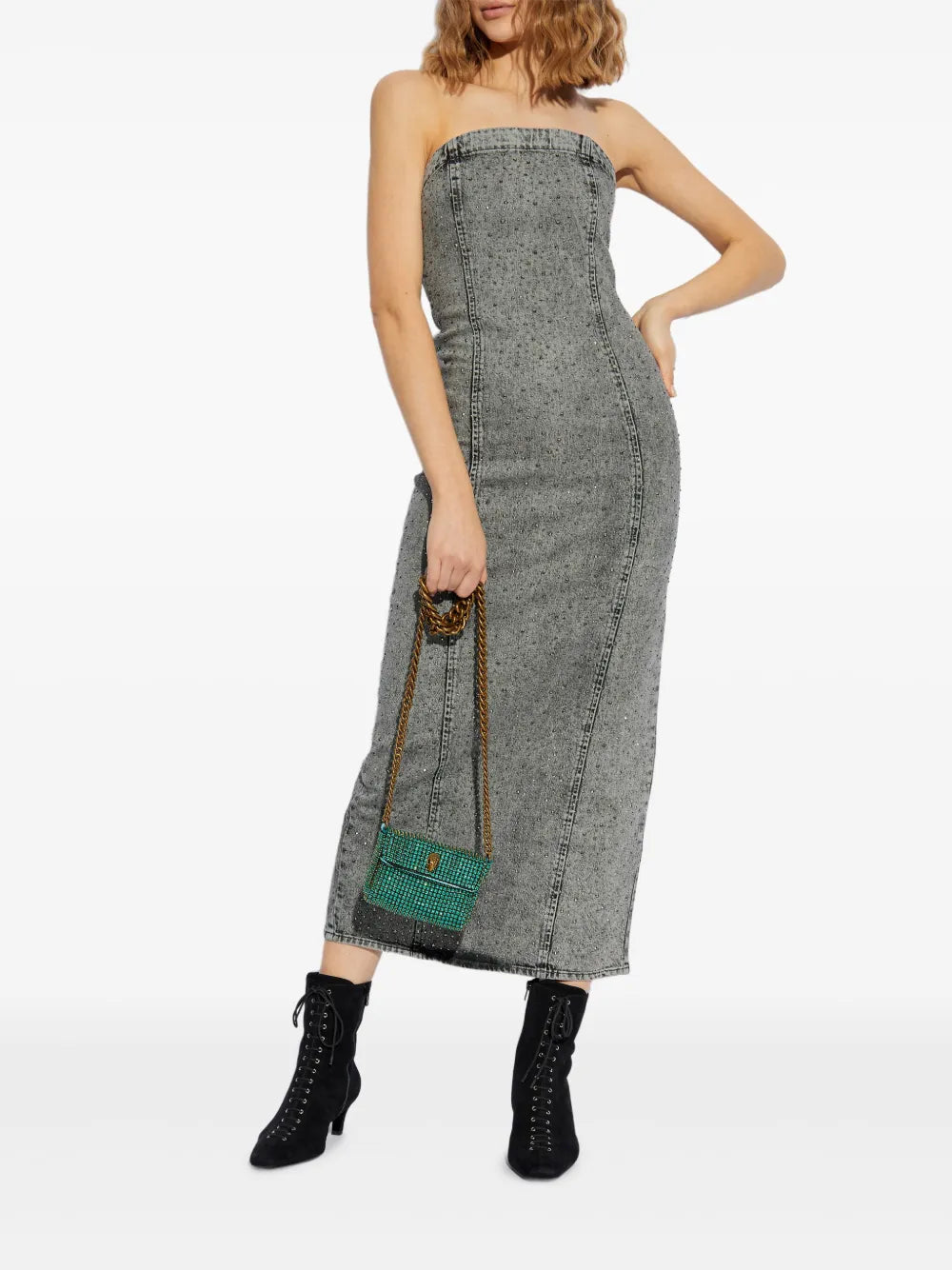 Denim Midi Dress
