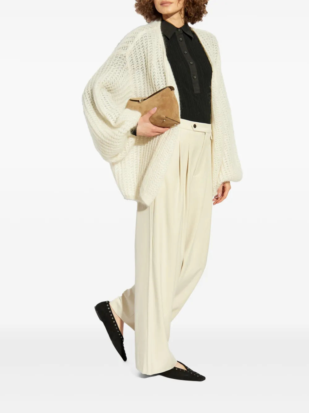 Pleat-Detailing Trousers