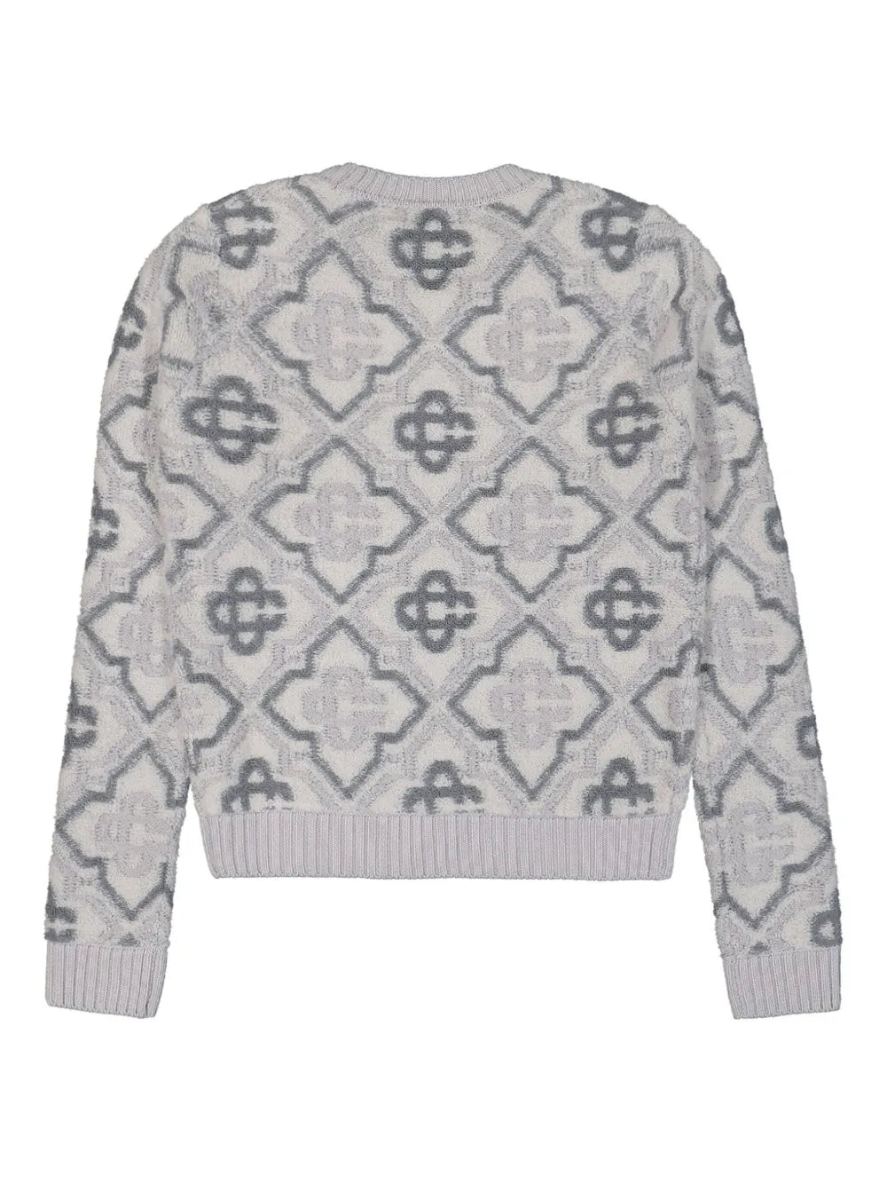 Monogram-Pattern Jumper
