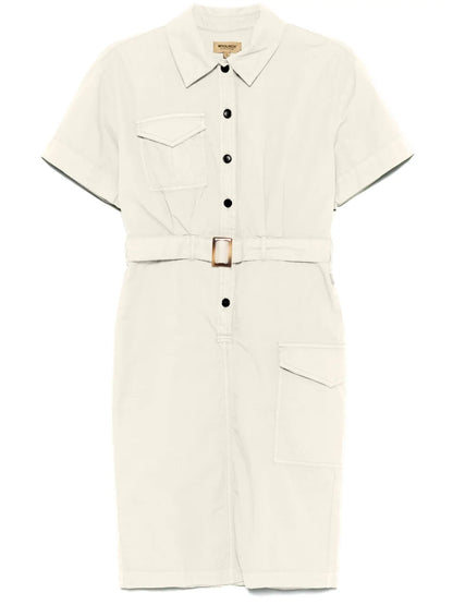 Belted Shirt Dress