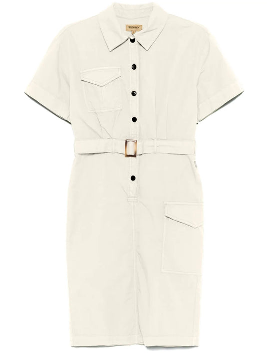Belted Shirt Dress