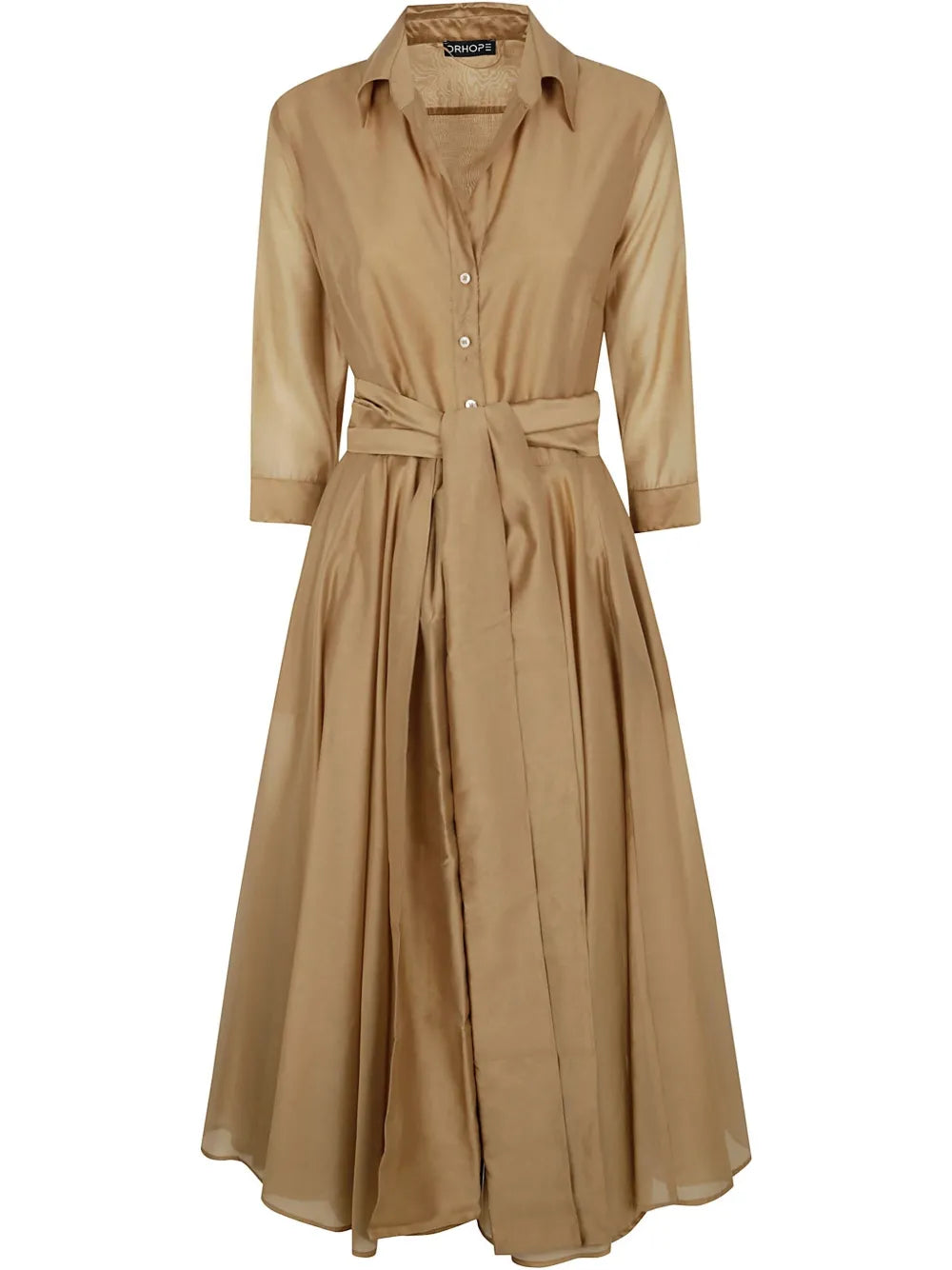 Belted Midi Dress