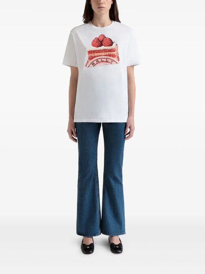 Cake-Print T-Shirt