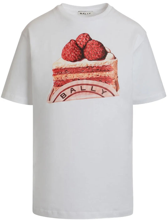 Cake-Print T-Shirt