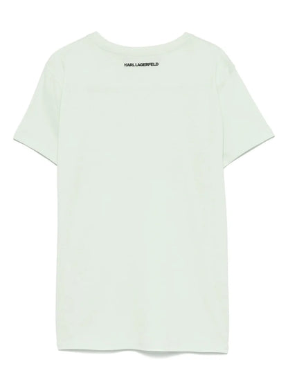 Rhinestone-Embellished T-Shirt