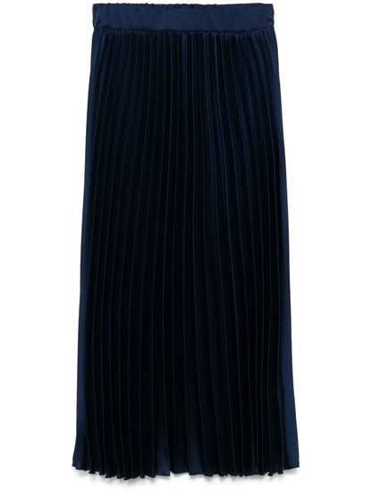Pleated Midi Skirt