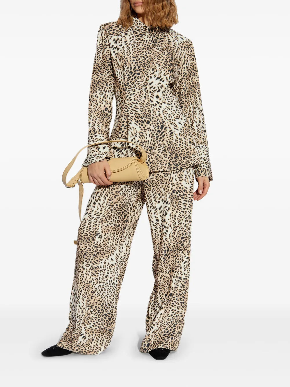 Leopard-Print Trousers