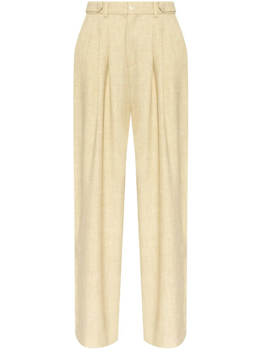 Pleat-Detailing Trousers