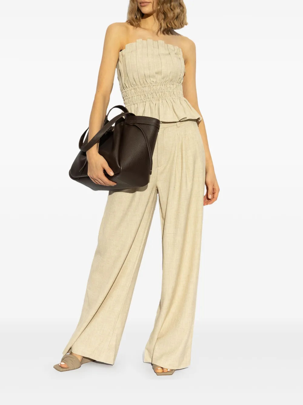 Pleat-Detailing Trousers