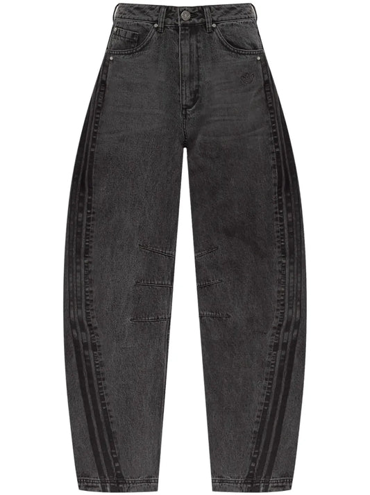 Tapered-Leg Jeans