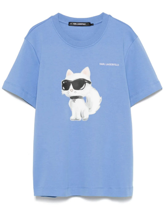 Choupette-Print T-Shirt
