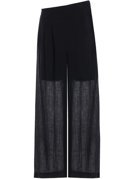 Wide-Leg Trousers