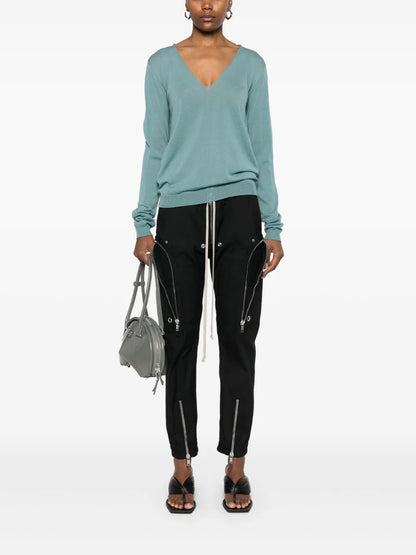 V-Neck Knitted Top