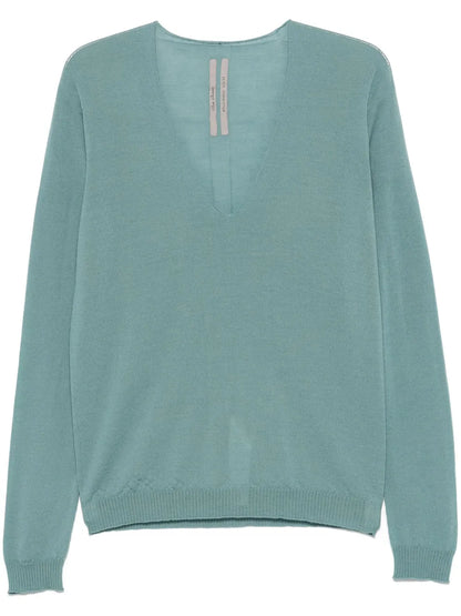 V-Neck Knitted Top