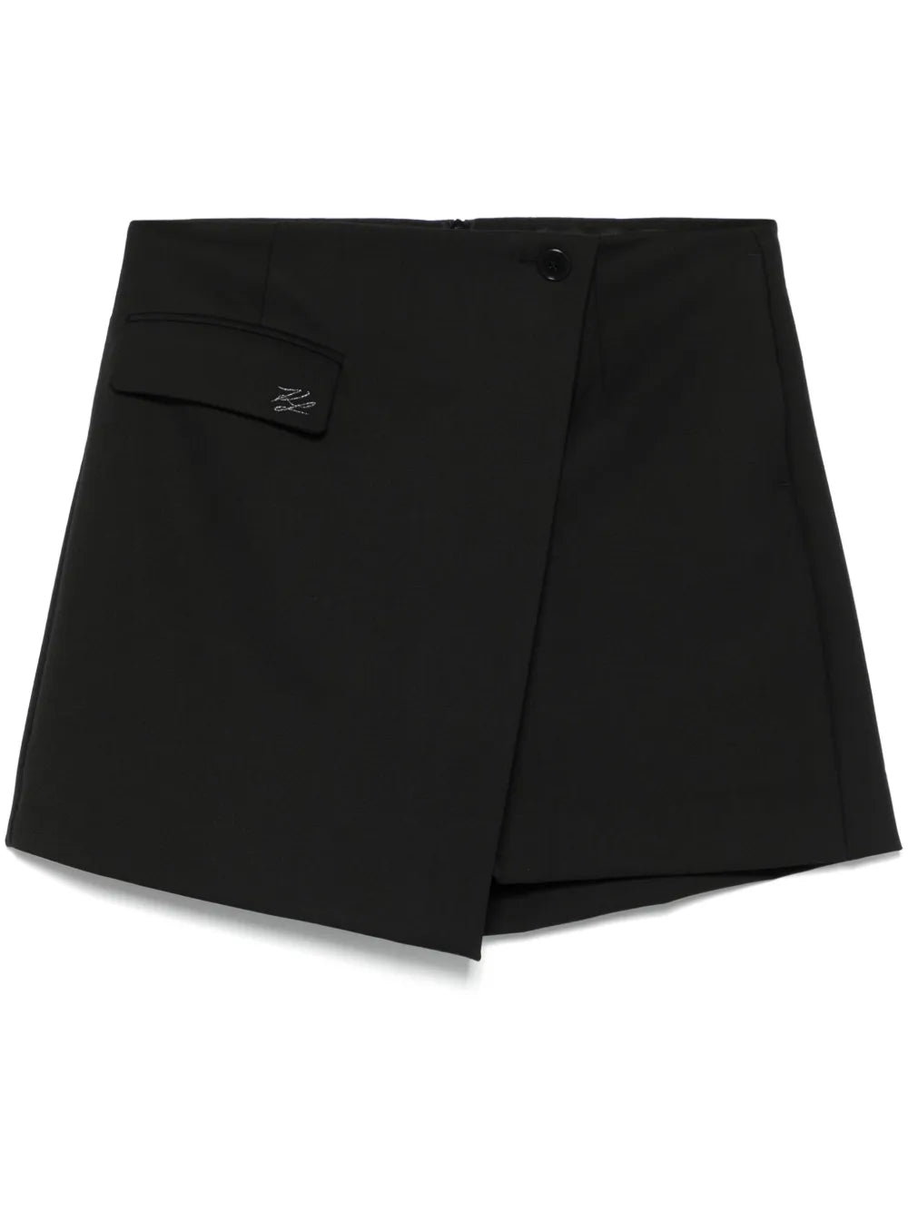 Logo-Embroidered Skorts