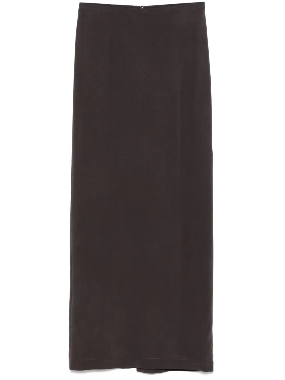 Silk Midi Skirt