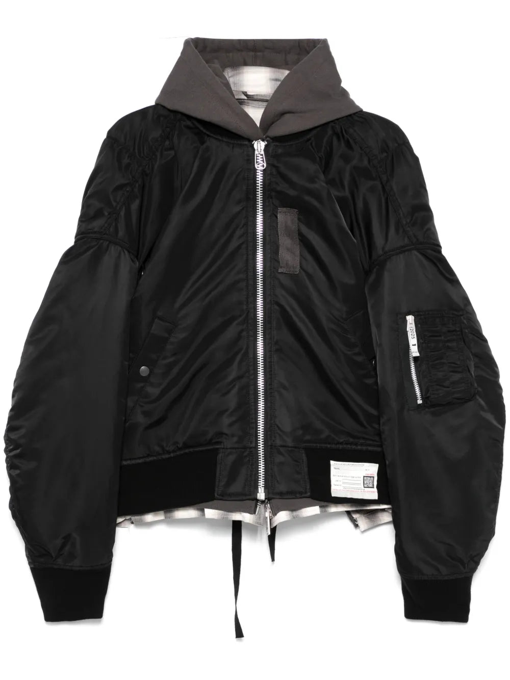 Layered Bomber Jacket