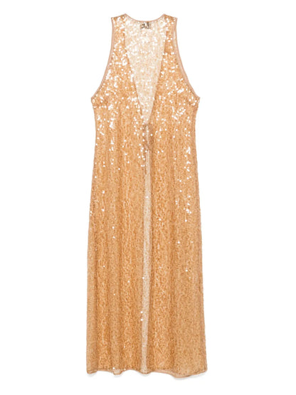 Sequin-Embellished Gilet