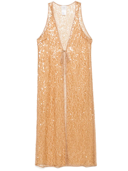 Sequin-Embellished Gilet