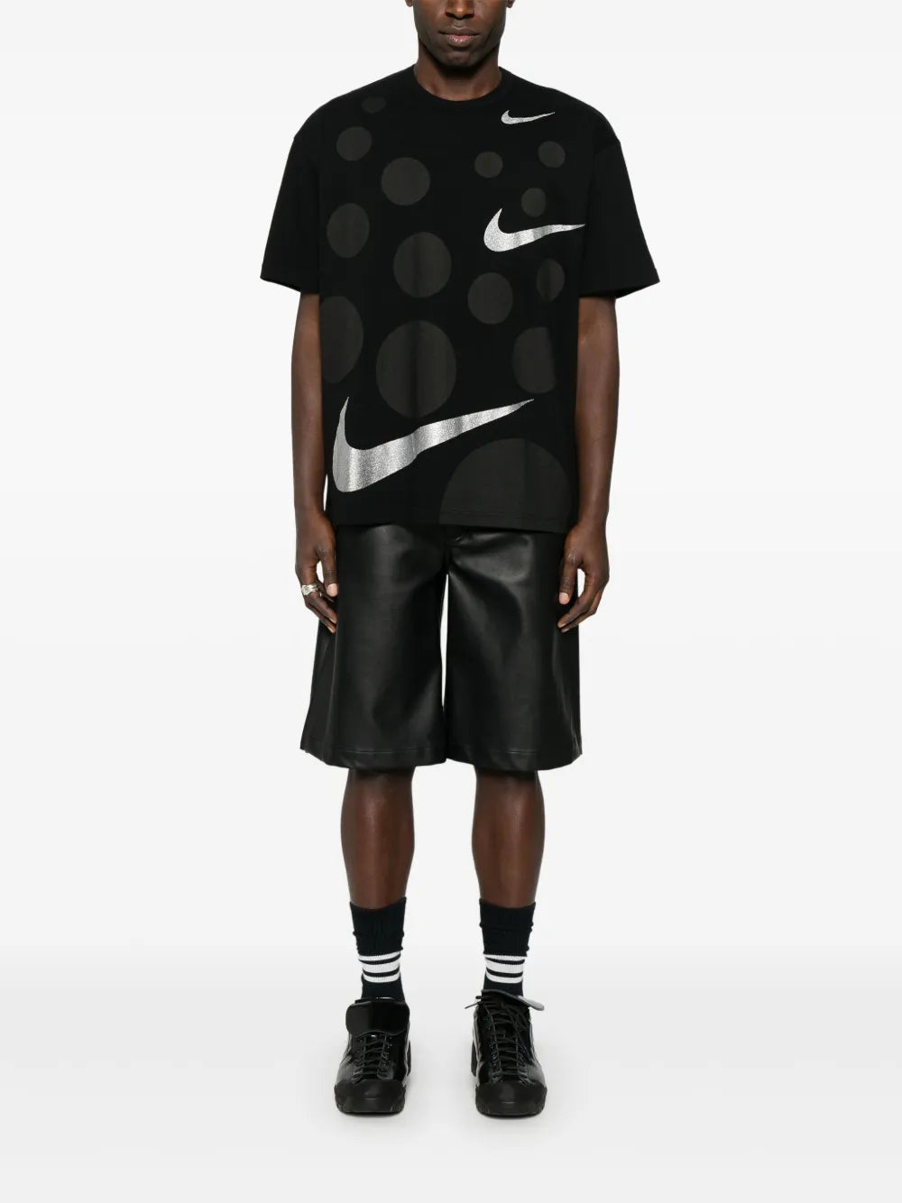 Swoosh Logo-Detail T-Shirt