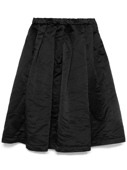 Satin Midi Skirt