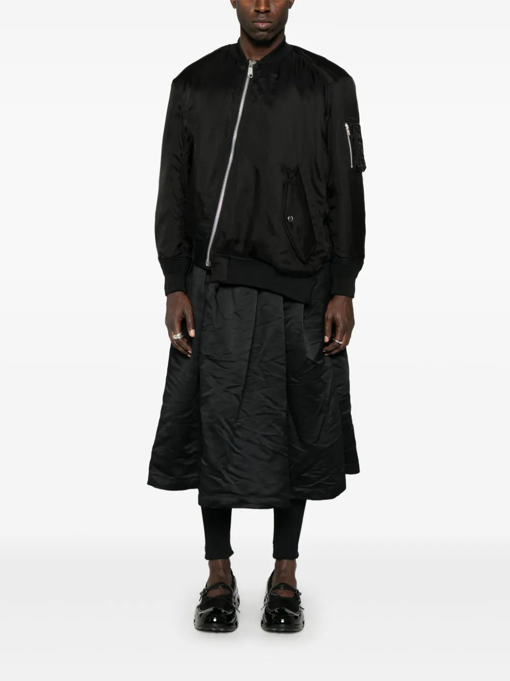 Satin Midi Skirt