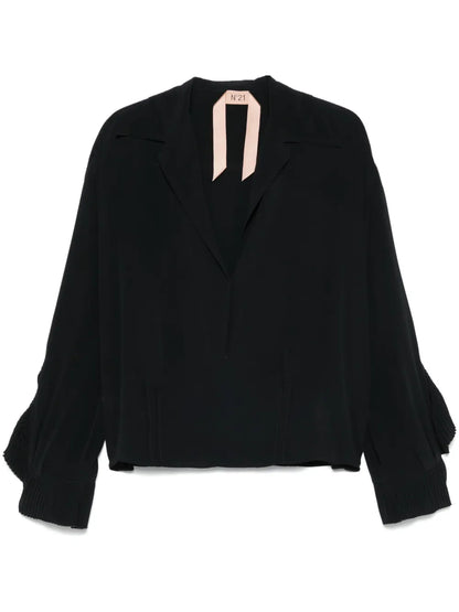 Ruffle-Detail Blouse