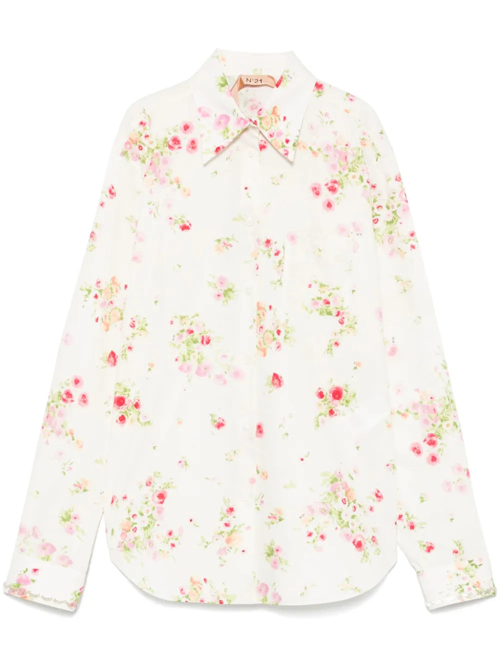 Floral-Print Shirt