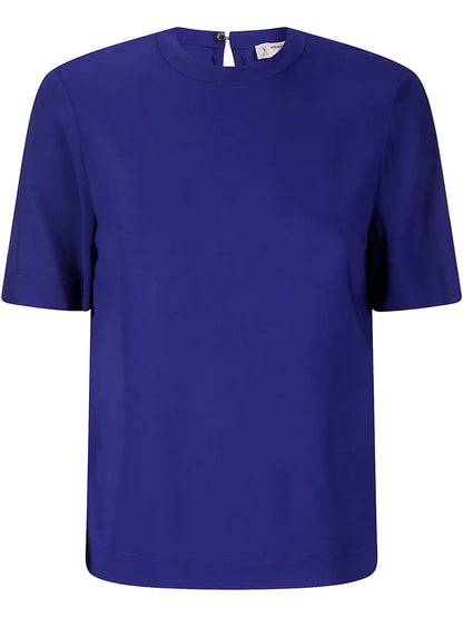 Eyelet-Detailing T-Shirt