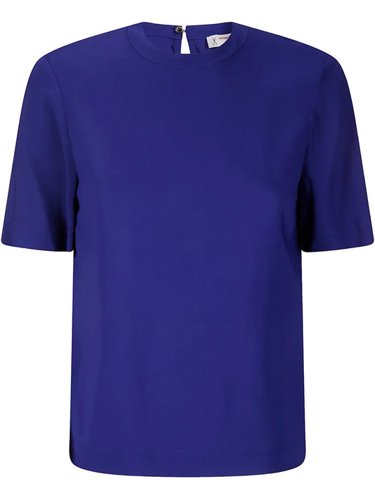 Eyelet-Detailing T-Shirt